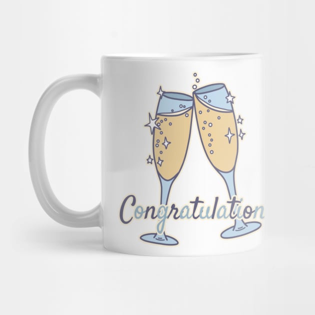 Congratulations by Kelly Louise Art